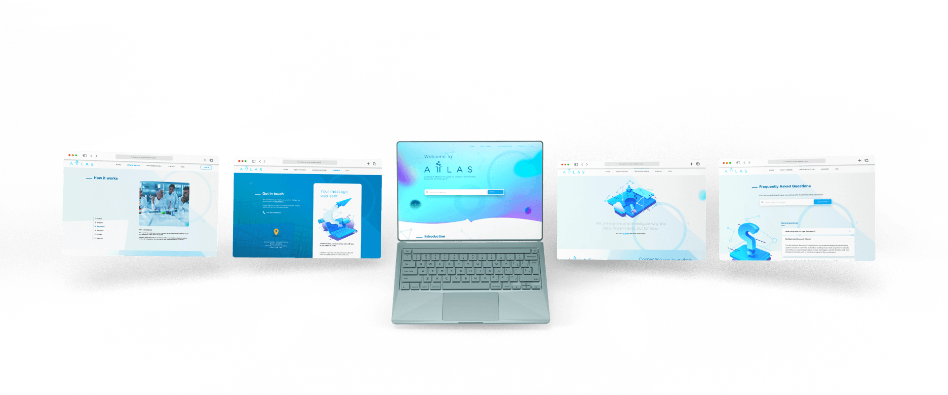 Attlas responsive web presentation