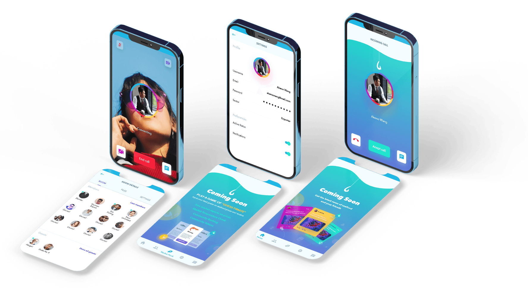 Hook app device flow presentation